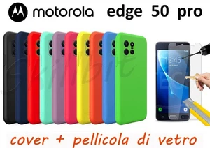 COVER HÜLLE SCHUTZ SILIKON GEL FÜR MOTOROLA EDGE50 EDGE 50 PRO + GLAS - Bild 1 von 5