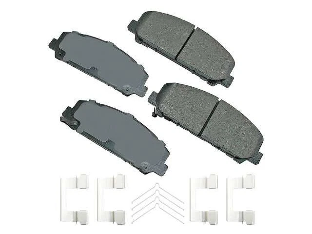 Juego de pastillas de freno delanteras Akebono 53164VCDP Nissan Armada 2006-2015, 2017-2024 Foto 1 de 2