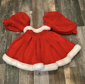 Chasing Fireflies Girl's Santa baby Holiday Christmas Dress Size 5/6 - Picture 1 of 7