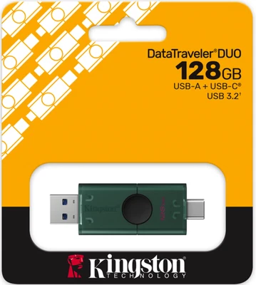 Kingston Type A & C 128GB 256GB USB 3.0 Memory Stick Flash Pen Drive Dual - Image 1 of 4
