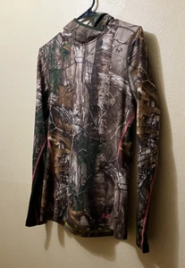 Under Armour Women Cold Gear Scent Control Realtree Base Layer Turtleneck Medium - Picture 1 of 6