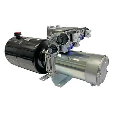  Snow Plow Hydraulic Power Unit 12V DC Double Acting 8 QTs tank - Image 1 of 4