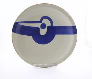 Iron Mountain Stoneware Lookout Mountain 14" Shallow Bowl Chop Platter J Kaneko - Picture 1 of 6