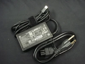 OEM 65W USB-C Charger TPN-DA20 TPN-LA23 TPN-HA011 TPN-CA10 TPN-CA21 HP Laptop - Picture 1 of 2