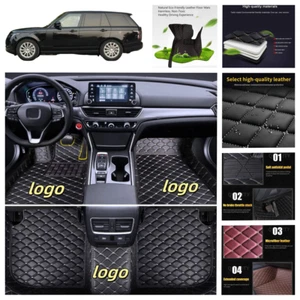 For Land Rover All Models Car Floor Mats Custom Waterproof Carpets All Weather - Imagen 1 de 24