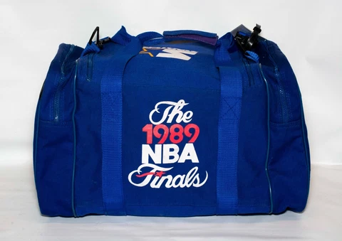Vintage Starter 1989 NBA Finals Bag Detroit Pistons Cover