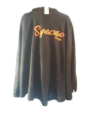 Brand New Syracuse Orange Hooded Sweater Poncho Unisex One Size Fits All Renu - Image 1 of 4