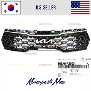 Front Bumper Radiator Grille 863A0P2500 For Camera ⭐OEM⭐ Kia Sorento 2022-2024 - Picture 1 of 3