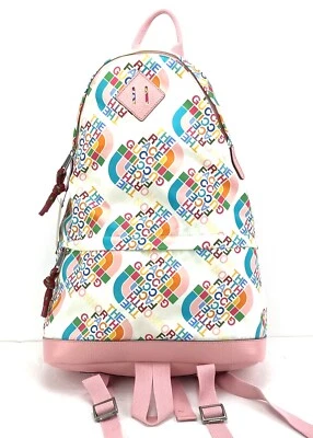 Nueva Mochila Auténtica Gucci X The North Face, Rosa/Blanco, 650288, Nueva con Etiquetas Foto 1 de 4
