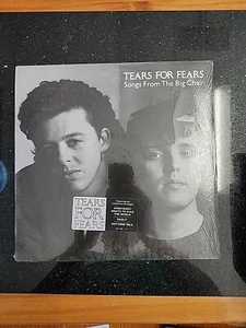 TEARS FOR FEARS Songs From The Big Chair ORIG '85 LP EX/EX SHRINK Hype Sticker - Picture 1 of 6