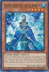 YGO-3x-Near Mint-Sacred Spirit of the Ice Barrier - HAC1-EN045 - Common - 1st Ed - Picture 1 of 1