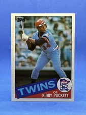 1985 Topps Kirby Puckett Rookie Card RC #536 Twins