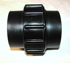 ABS BLACK PIPE SANITARY SEWER QUICK COUPLER 2" NEW RV CAMPERS MOTOR MOBILE HOME - Picture 1 of 3