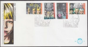 PAÍSES BAJOS Sc #B573-6 FDC AÑO INTERNACIONAL DEL DESACTIVADO - Imagen 1 de 1
