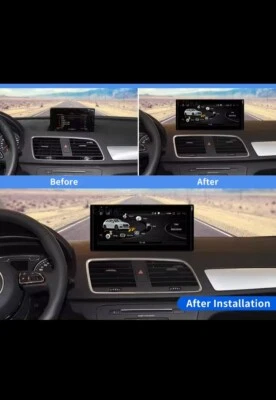 Ecran Android Auto- Carplay AUDI Q3 (2012-2018) Système RMC ou HN+R (8G RAM)+CAM - Photo 1/4