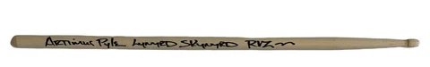 Artimus Pyle Autographed Drum Stick Cover