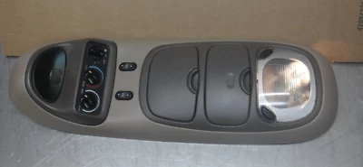 Ford Excursion Overhead Top Roof Console Map Light Brown Tan - Image 1 of 4