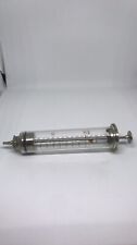 Reusable glass syringe vintage made in USSR 20 ml