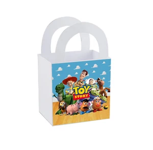 8 Toy Story Treat Box Party Favor Loot Goody Bag Birthday 3" x 3" - Picture 1 of 6