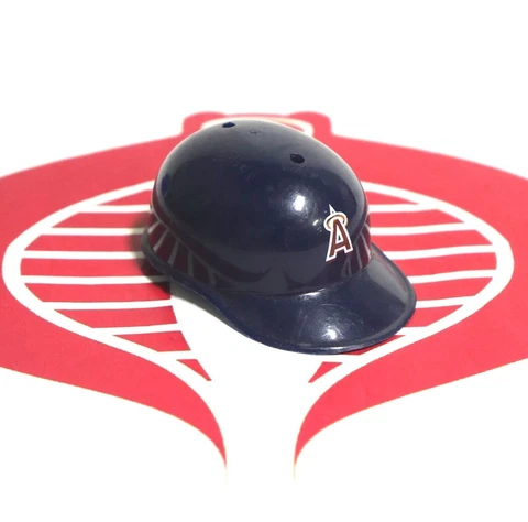 LOS ANGELES ANGELS MLB Baseball Souvenir MINI 2" Long Batting Helmet LAICH Cover