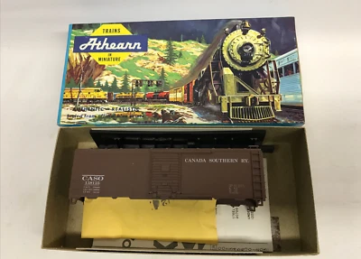 Branchline Athearn 10109 HO 40' Steel Box Car kit Canada Southern CASO 138125 - Image 1 of 3