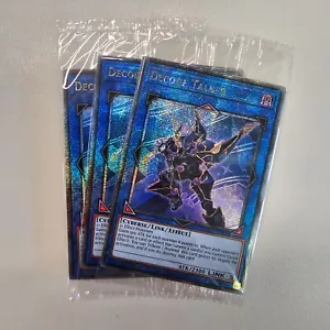 3x TN23 EN009 - Decode Talker - Quarter Century Rare - Sealed Playset EURO - Picture 1 of 1