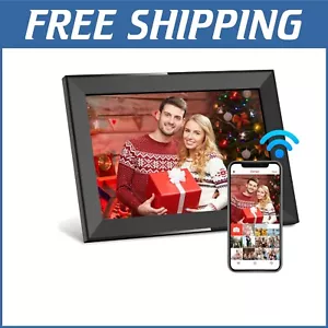 10.1 Inch WiFi Digital Picture Frame with 32GB Storage - Instant Sharing Gift - Picture 1 of 8