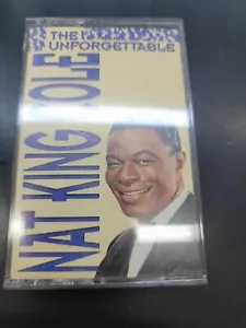 The Unforgettable Nat King Cole Cassette . We ship quick. - Picture 1 of 2