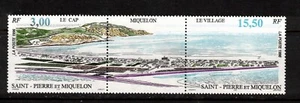 St. Pierre & Miquelon Sc 630a MNH Strip of 1996 - Nature Protections - Picture 1 of 1