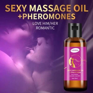 Aceite de masaje sensual para momentos íntimos y estimulación N8L7 para hombres y mujeres - Imagen 1 de 8