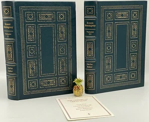 Easton Press ERNEST HEMINGWAY A Life Memoirs BIOGRAPHY Collector LIMITED Edition - Picture 1 of 12