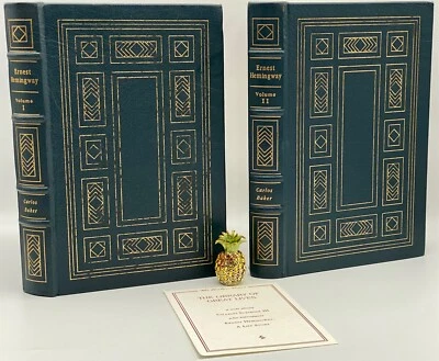 Easton Press ERNEST HEMINGWAY A Life Memoirs BIOGRAPHY Collector LIMITED Edition - Image 1 of 4