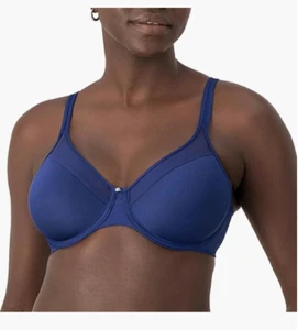 Sujetador camiseta Bali para mujer con aros, One Smooth U ultra ligero talla 36D 2806 - Imagen 1 de 4
