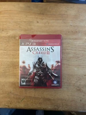 Assassins Creed II PS3- NEW- Sealed In Box- Quick Shipping  - Image 1 of 3