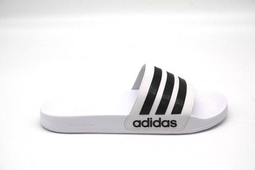 ADIDAS ADILETTE SHOWER AQ1702 SANDALO SCIVOLO BIANCO NERO UOMO