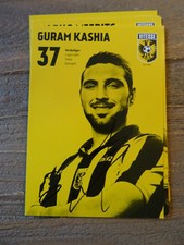 GURAM KASHIA @ VITESSE - AUTOGRAPHCARD / SPELERSKAART - ORIGINAL SIGNED