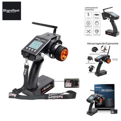 Radiolink 5 Kanäle RC Fernsteuerung mit Empfänger Set R6FG Gyro-integriert 2.... - Bild 1 von 4