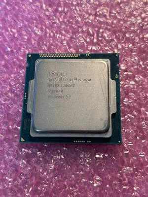 Procesador Intel Core i5-4590 de cuatro núcleos de 3,30 GHz - LGA1150 - SR1QJ - Probado Foto 1 de 2
