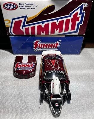 Pontiac GXP 1/24 autografiado Greg Anderson Summit Racing Foto 1 de 4