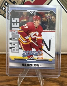 2024-25 Upper Deck MVP Rookies Yan Kuznetsov #245 Calgary Flames - Picture 1 of 2