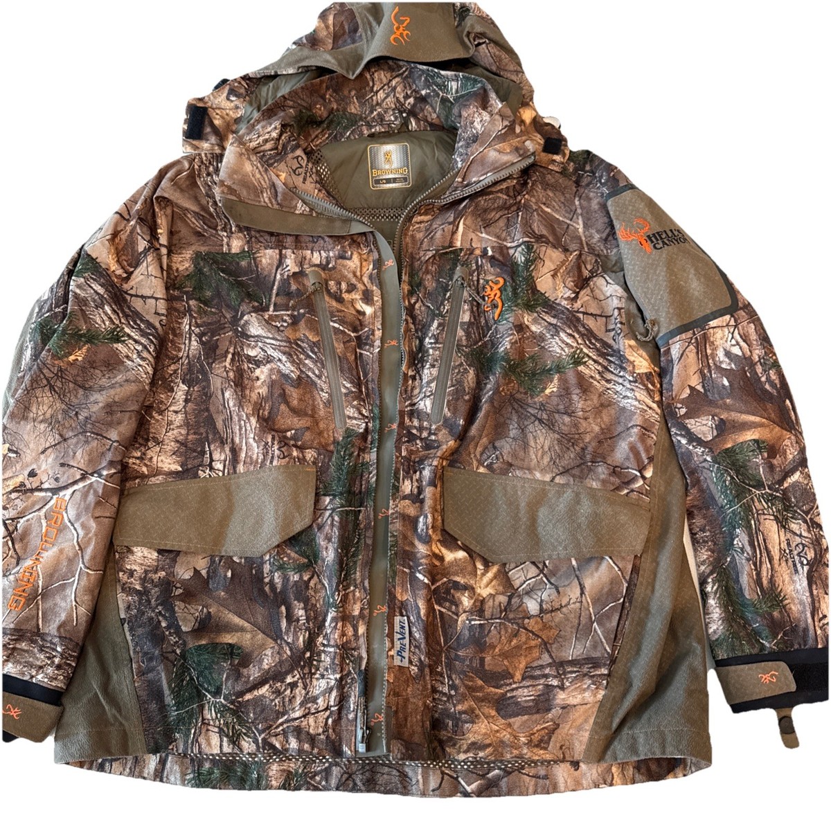 Waterproof Jackets Browning Classic Down Jacket Camouflage Hunting 