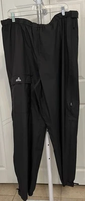 Pantalones de lluvia EMS Eastern Mountain Sports para hombre cortavientos Gore-Tex XXL negros Foto 1 de 4
