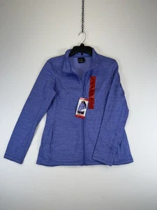 32 Degrees HEAT Jacket Womens Medium Purple Full Zip Lightweight Stretch Outdoor - Picture 1 of 6