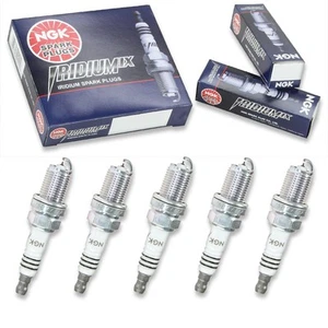 5 pcs NGK Iridium IX Spark Plugs for 1990-1992 Audi 90 Quattro 2.3L L5 - fj - Picture 1 of 5