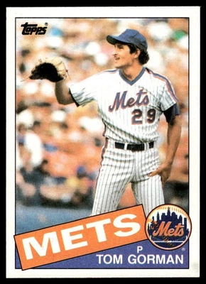1985 Topps #53 Tom Gorman - Image 1 of 2
