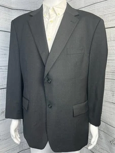 Blazer De Colección Luca Bertoni 100% Lana Gris Carbón Chaqueta Calce Clásico 2 Botones 46R - Imagen 1 de 24
