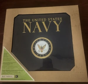 Marine Echt Bonded Leder Sammelalbum USA - Bild 1 von 2