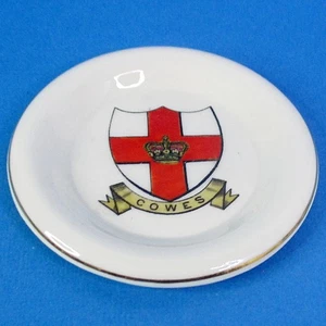 W H Goss - Vintage Crested China Ancient Ran Mortarium - Cowes - Bild 1 von 5