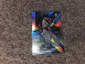 B36: 2019 Bowman Platinum Top Prospekt #TOP-11 Victor Victor Mesa AUTO - Bild 1 von 5