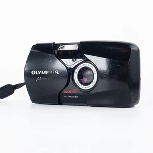 Olympus MJU-II /Stylus Epic 35mm f:2.8 Point & Shoot Film Camera Black__ - Picture 1 of 14